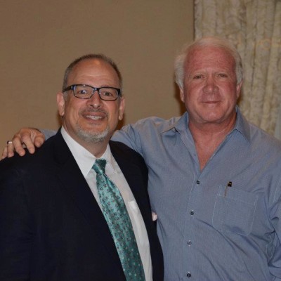 Dr. Richard Frieder, President of Infinity Vision Alliance with Robert Bell, Managing Partner, The Visionaries Group.