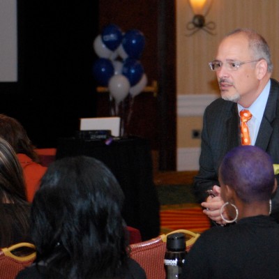 "Challenging the EyeCoach" Robert taking questions and roleplaying them out the Visionary way.